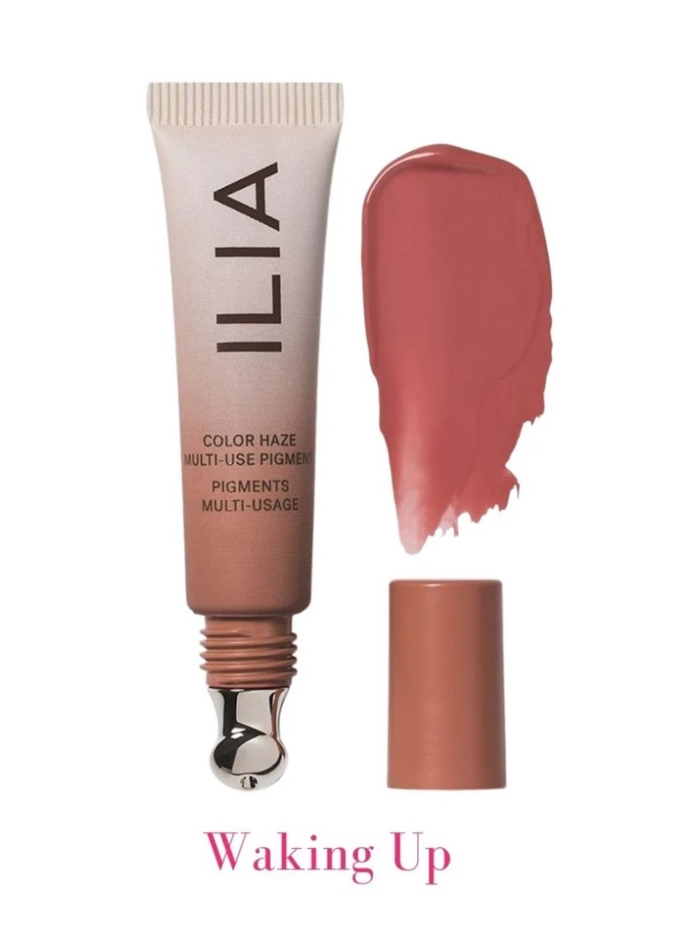 ❗️ILIA “Waking Up”Multi-Use Pigment in Mauve-Taupe Lip Gloss/Cheek Color NWT $58